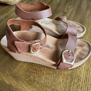 Papillio by Birkenstock Wedge Sandal - Soley- Size EU 38/ US 7-7.5 - EUC